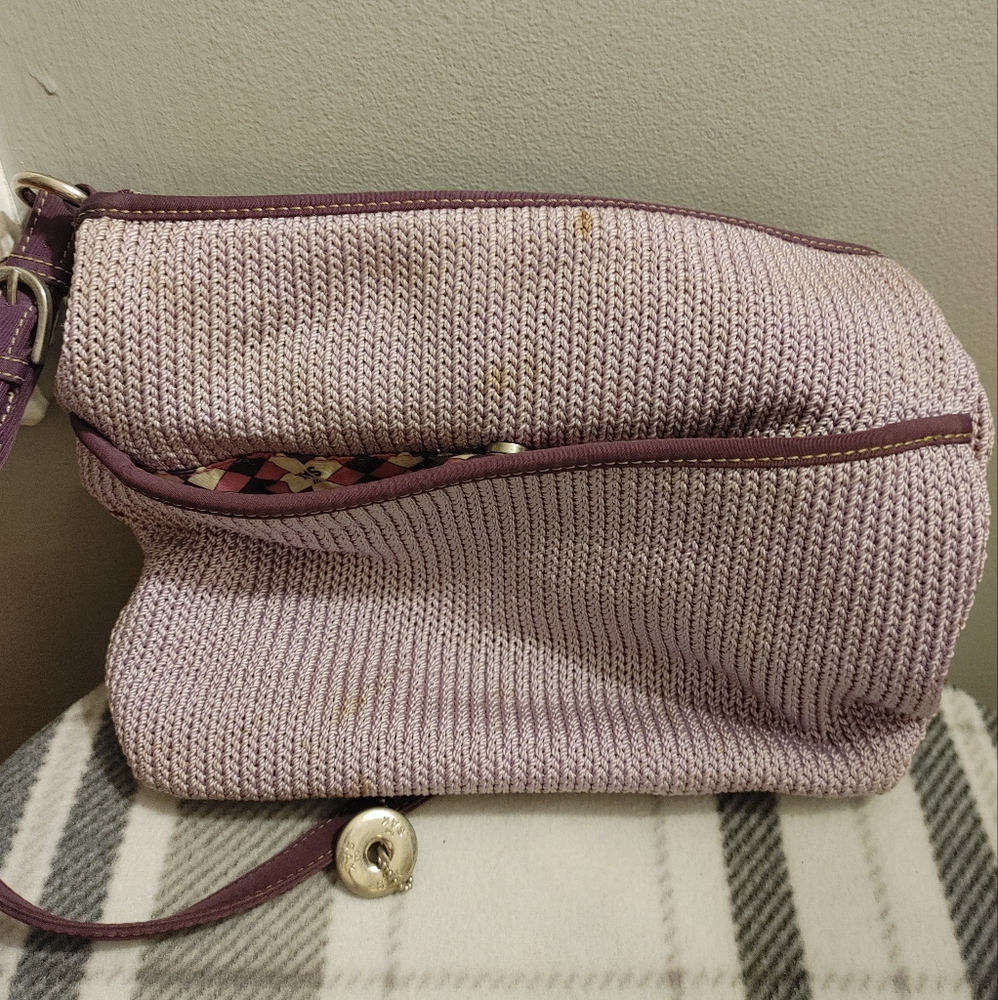 SAKS purse purple